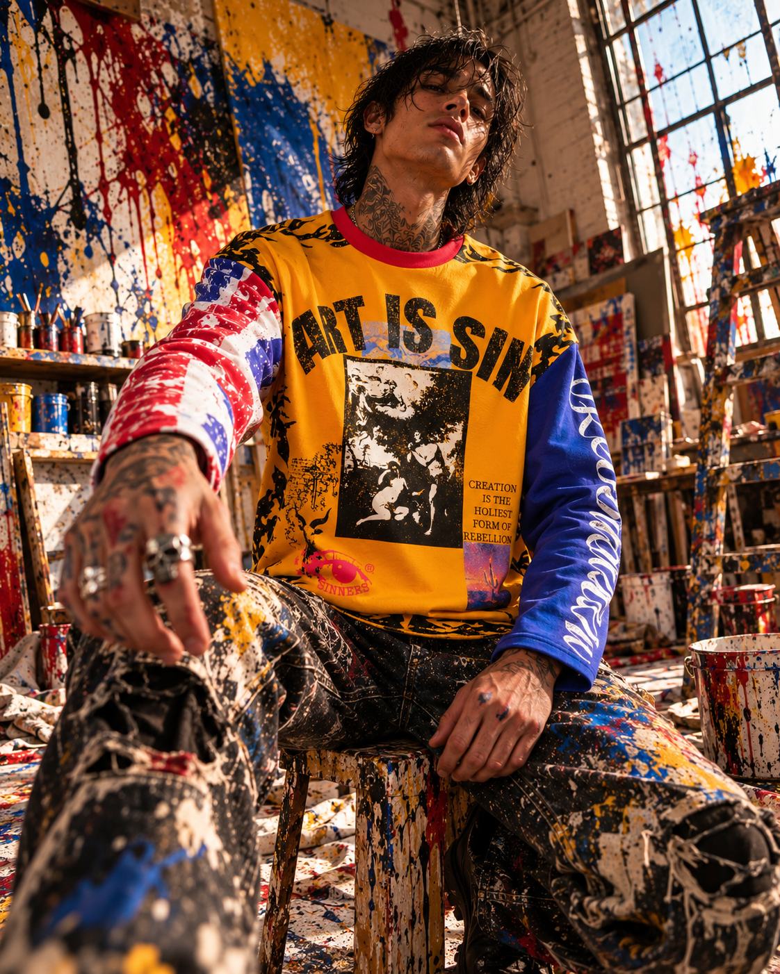 ART!SIN campaign, Paint Room